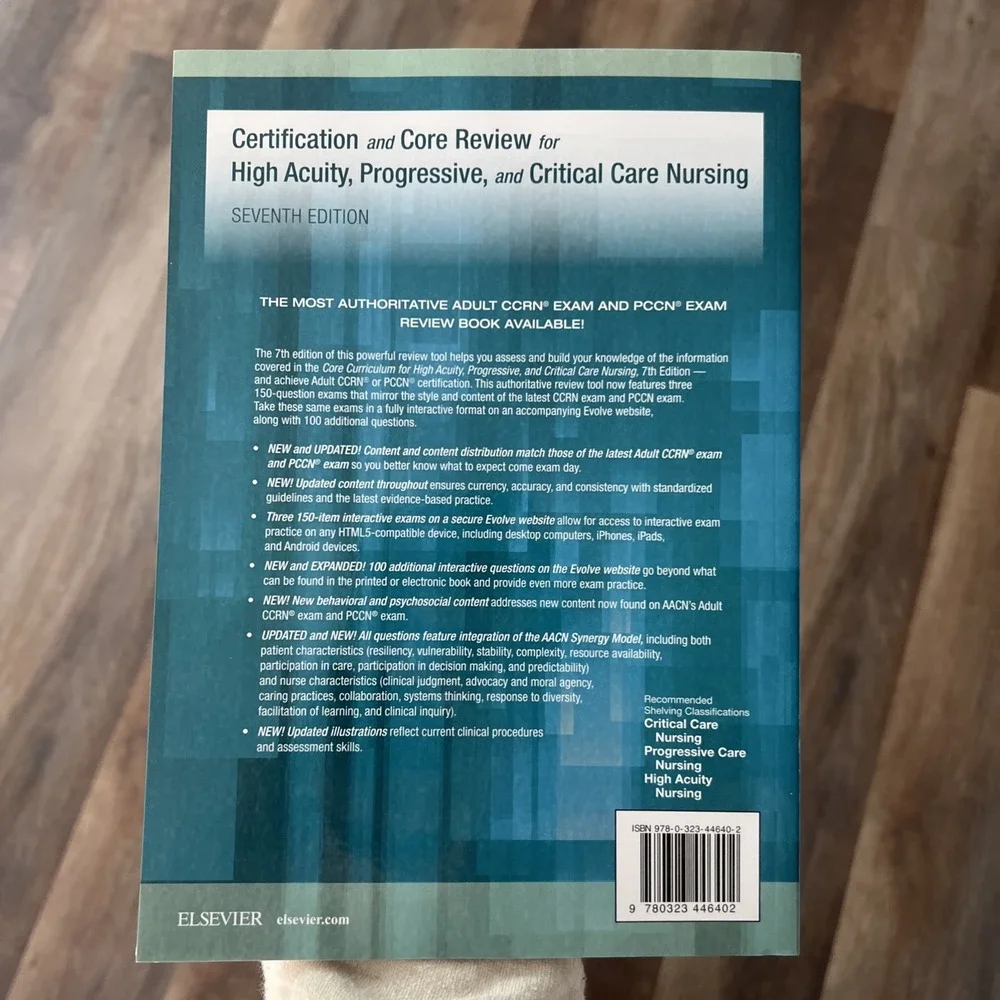 Certification and Core Review for High Acuity, Progressive, and Critical Care…